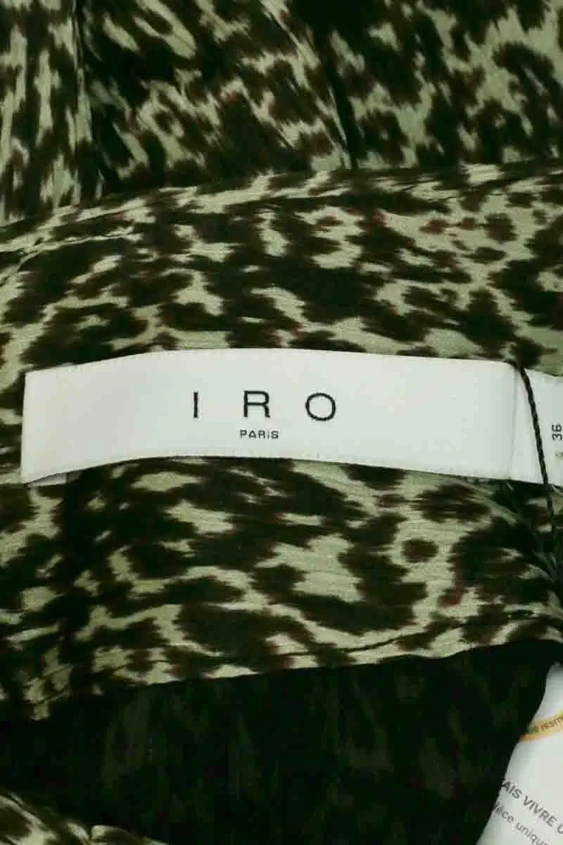 Mini jupe Iro Noir en Soie