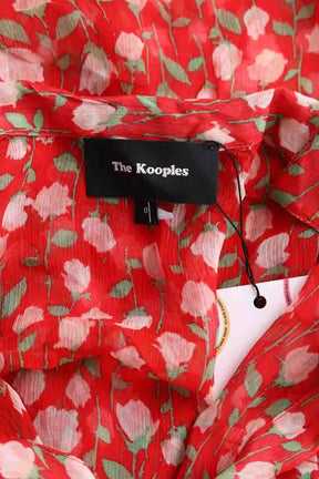 Blouse The Kooples Rouge en Viscose