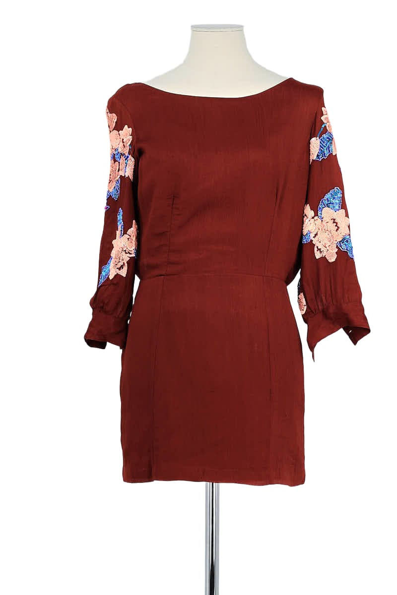 Robe Antik Batik  Bordeaux