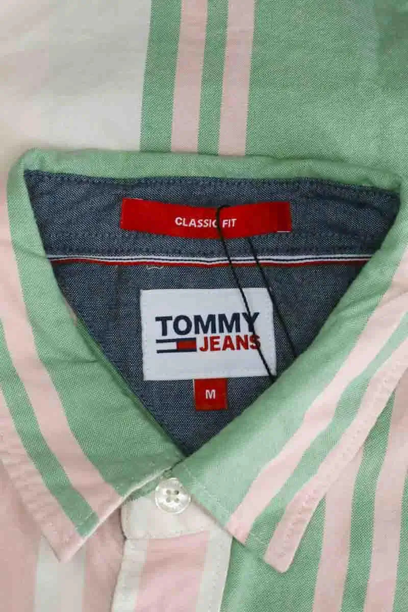 Chemise Tommy Hilfiger Rose en Coton