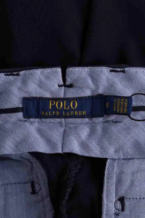 Pantalon droit Ralph Lauren Bleu en Coton