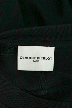 T-shirt Claudie Pierlot Marine en Coton