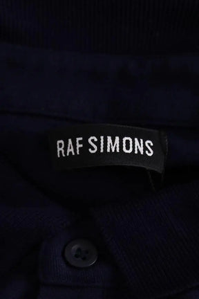 Polo Raf Simons Bleu en Viscose