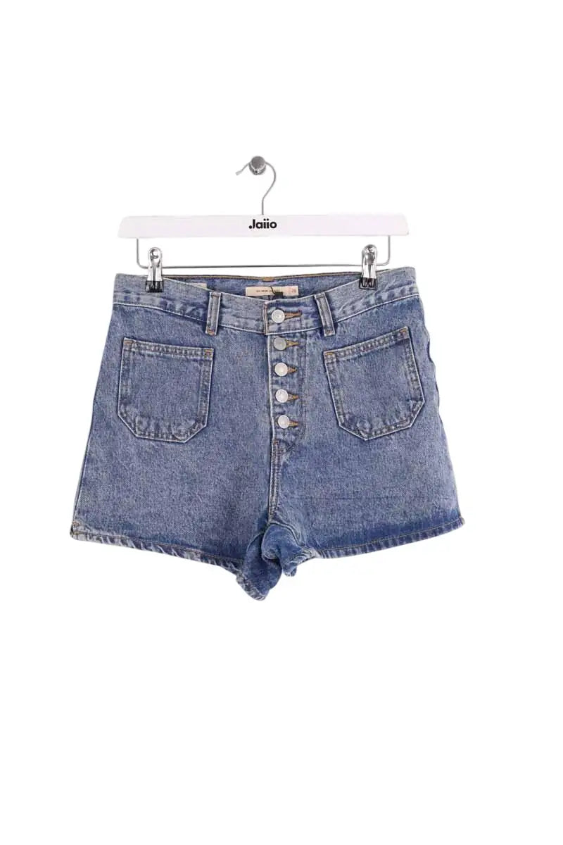 Mini short Levi's 80's mom short Bleu en Coton, taille XS - Seconde Main