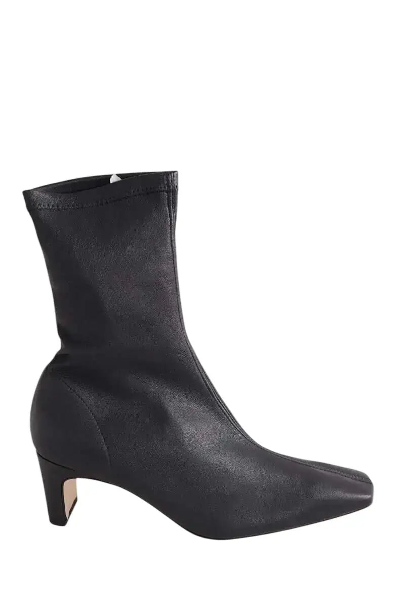 Boots LK Bennett Marcia Noir en Cuir, taille 37 - Seconde Main