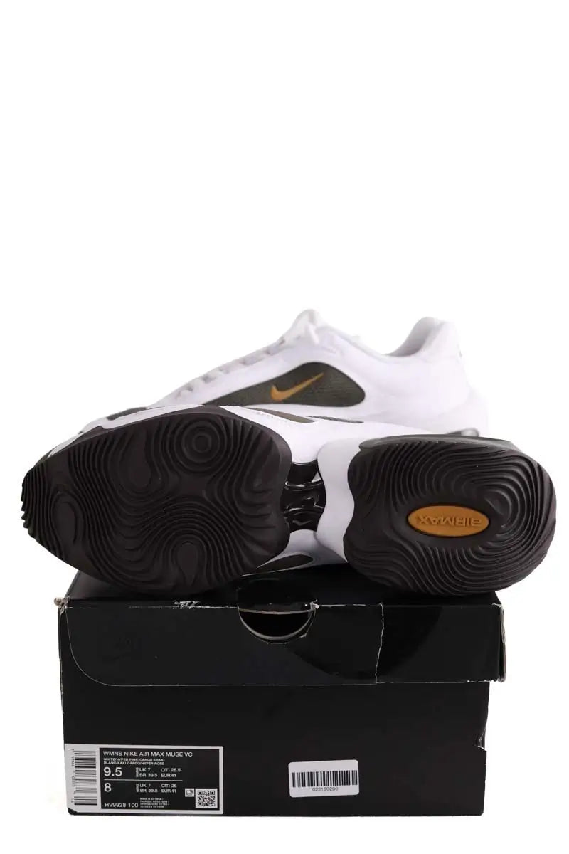 Baskets Nike Blanc en Cuir