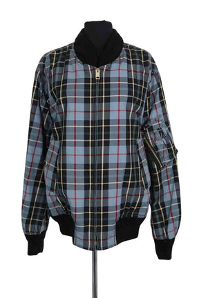 Blouson Burberry Bleu en Coton, taille S - Seconde Main