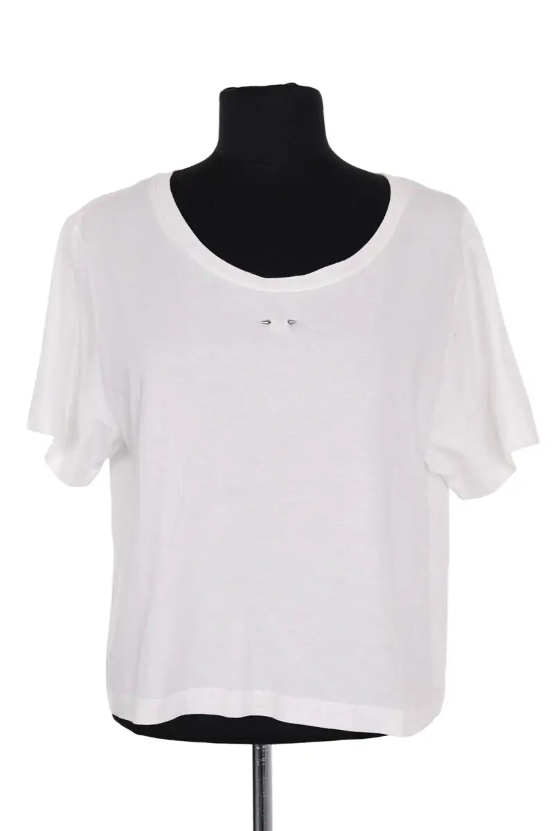 Blouse Barbara Bui Blanc en Coton, taille S - Seconde Main