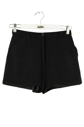 Mini short Des Petits Hauts Noir en Synthétique, taille S - Seconde Main