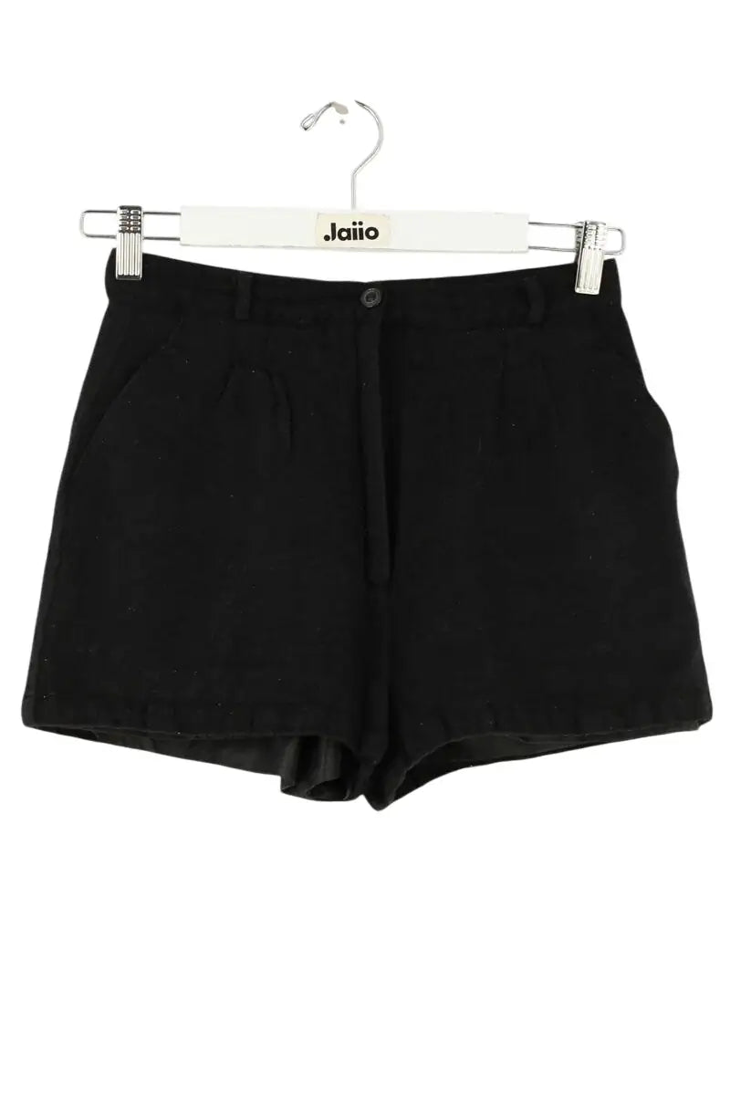 Mini short Des Petits Hauts Noir en Synthétique, taille S - Seconde Main