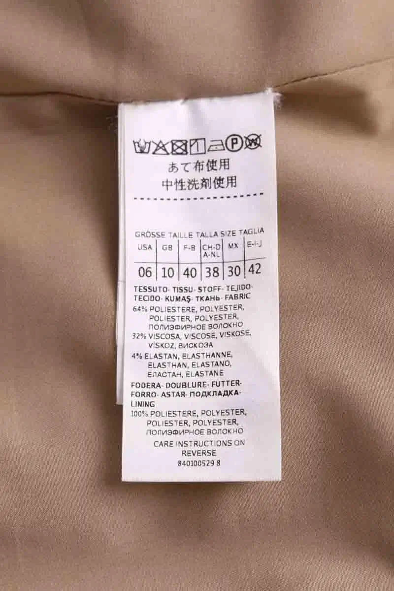 Robe Max & Co Marron en Synthétique
