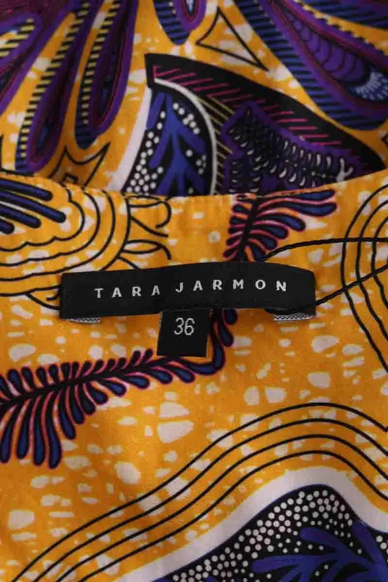 Blouse Tara Jarmon Jaune en Coton