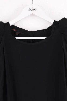 Robe Maje Noir en Soie