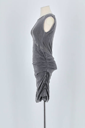 Robe Maje  Gris