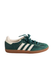Baskets Adidas Samba Vert en Cuir, taille 36 - Seconde Main