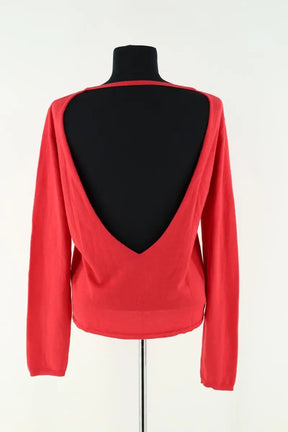 Top Maje Rouge en Soie
