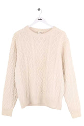 Pull Octobre Beige en Laine, taille XL - Seconde Main