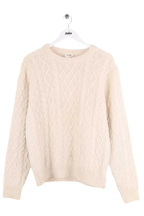 Pull Octobre Beige en Laine, taille XL - Seconde Main