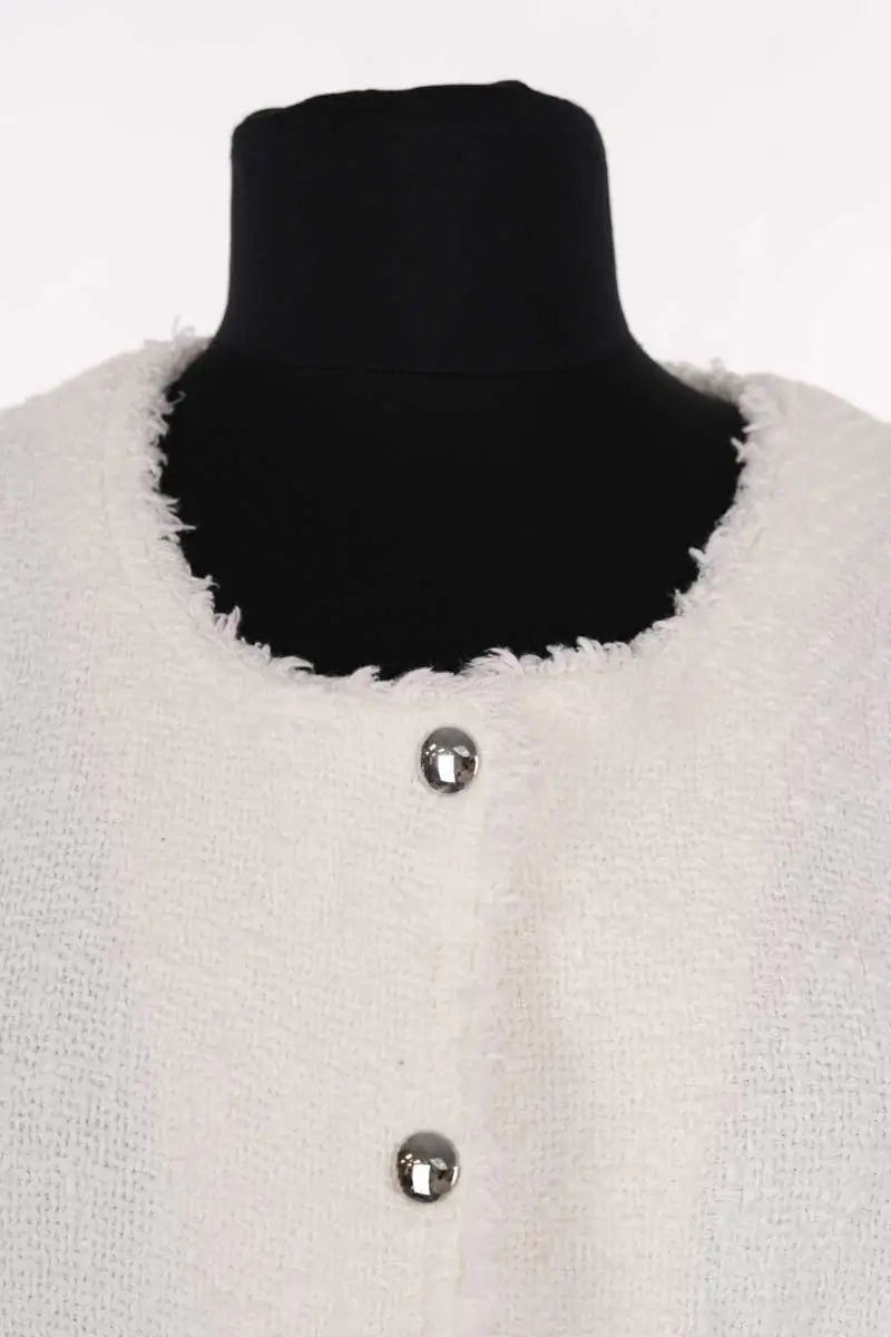 Veste Iro Blanc en Coton