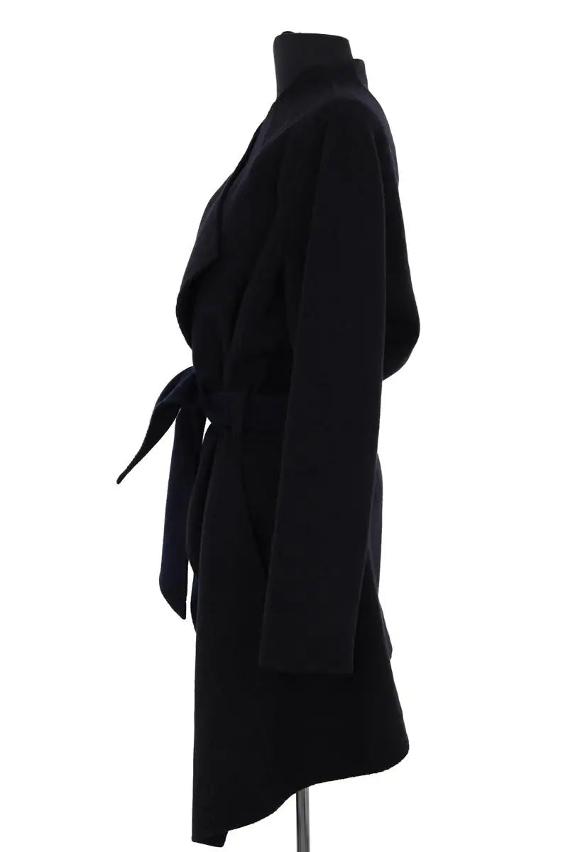 Manteau Paule Ka Noir en Laine