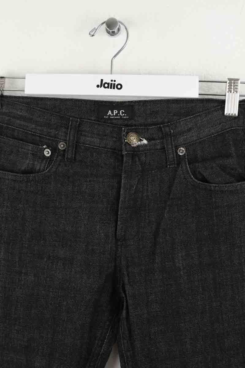 Jean droit APC  Noir
