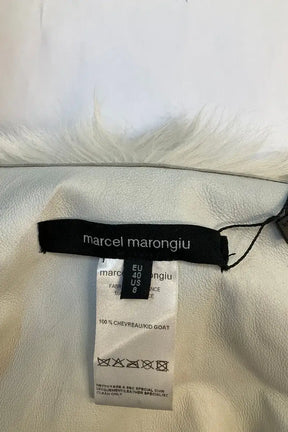 Manteau Other Brand Blanc en Fourrure