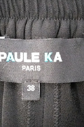 Pantalon slim Paule Ka  Noir