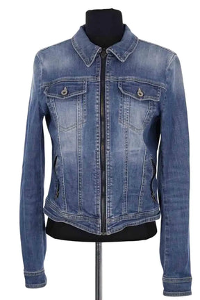 Veste Please Bleu en Coton, taille M - Seconde Main