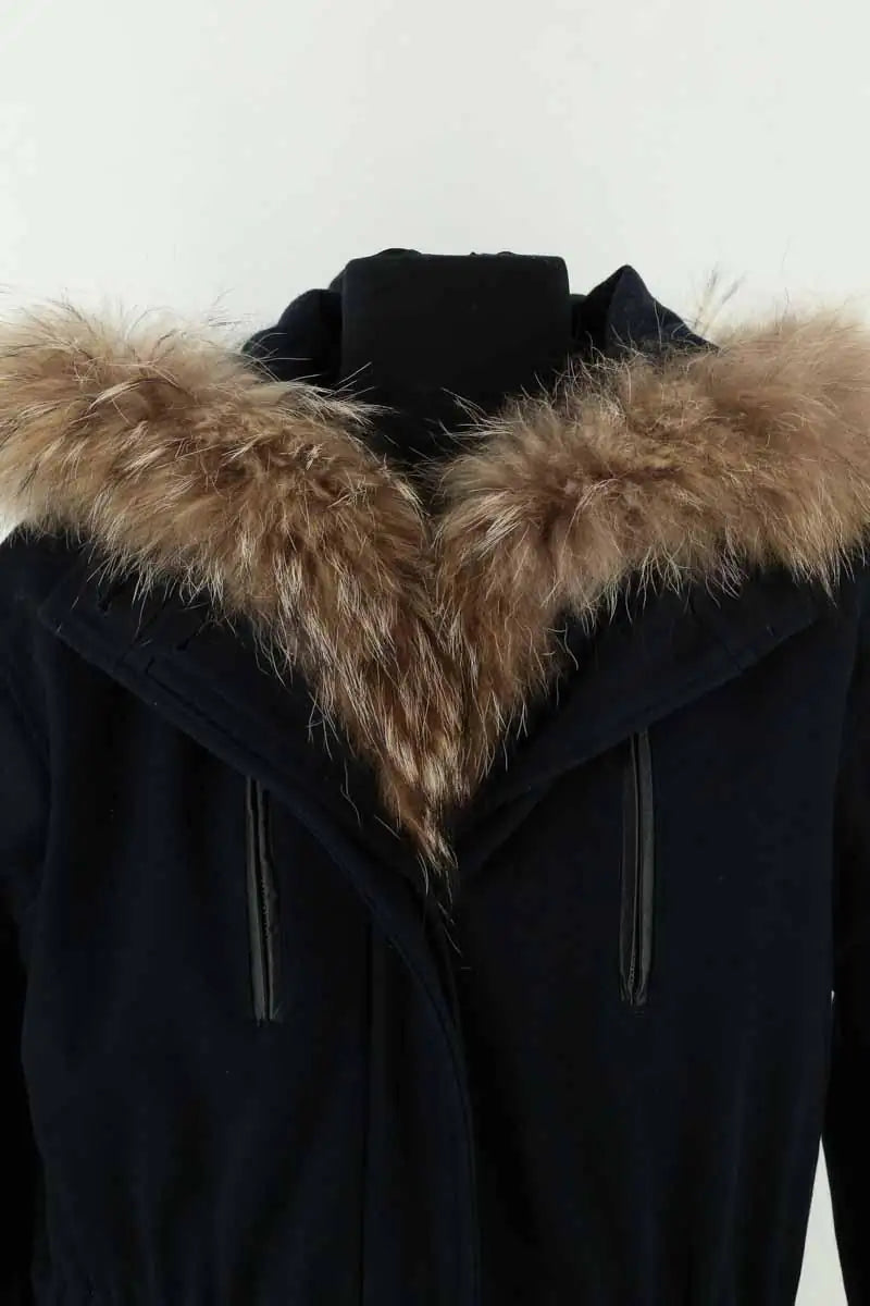 Manteau Vanessa Bruno Bleu en Coton