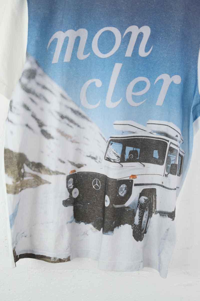 T-shirt Moncler  Blanc