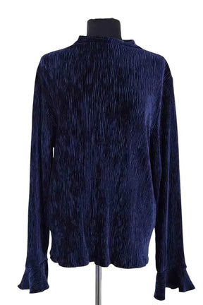 Top Balzac Bleu en Synthétique, taille XL - Seconde Main