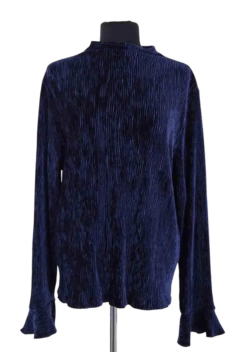 Top Balzac Bleu en Synthétique, taille XL - Seconde Main