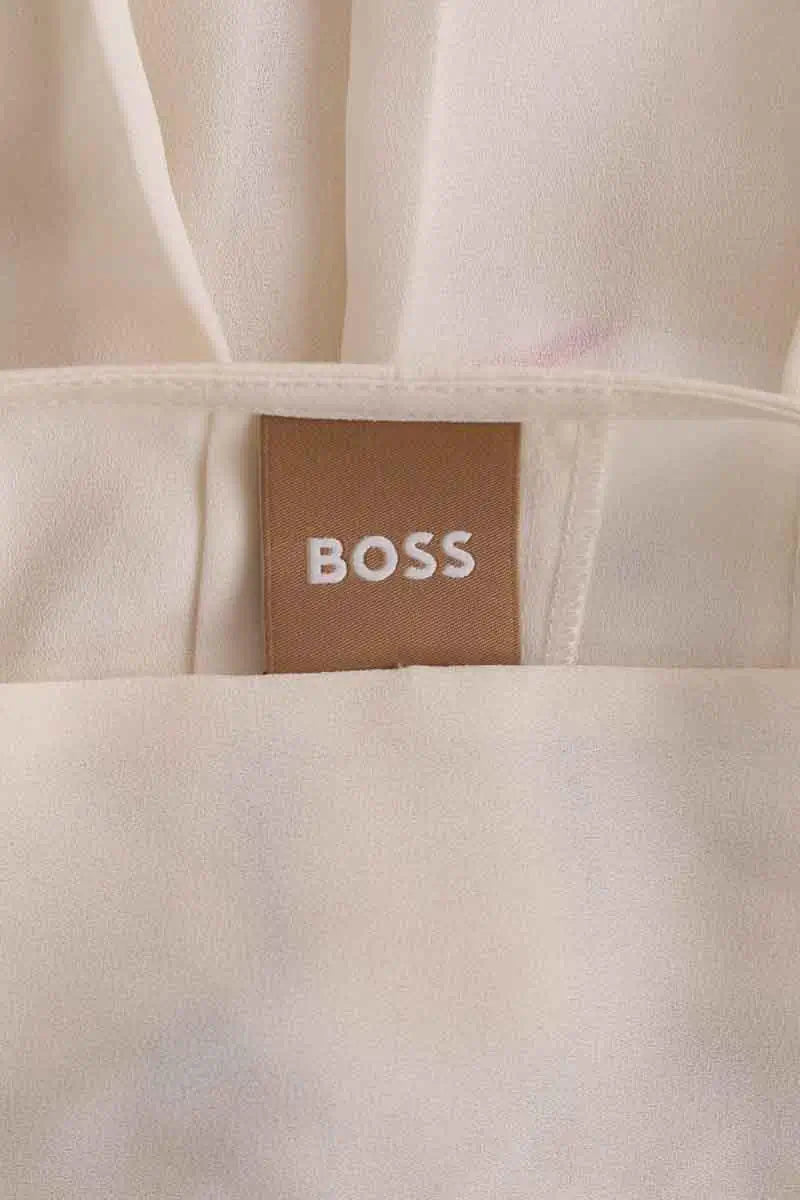 Blouse Boss Beige en Synthétique