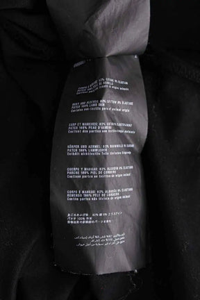 T-shirt Prada Noir en Cuir