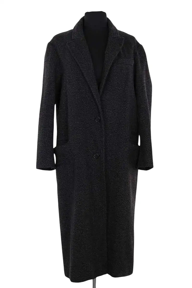 Manteau Isabel Marant Étoile Noir en Laine, taille XS - Seconde Main