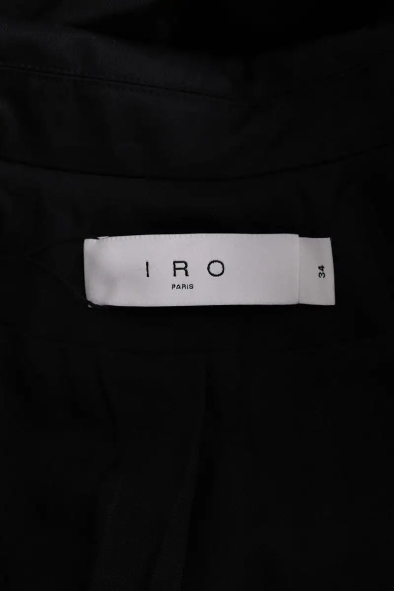 Blazer Iro Douny Noir en Synthétique