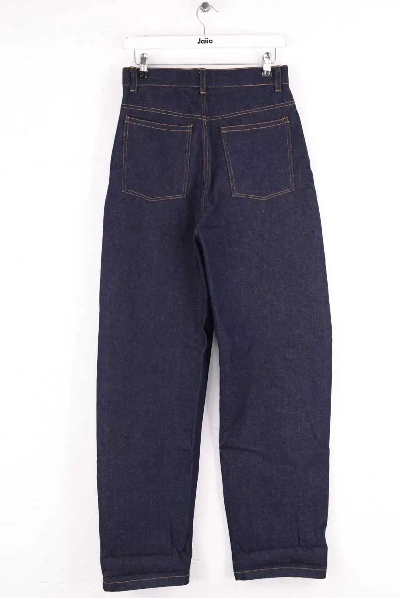 Jean droit Anthropologie Bleu en Coton