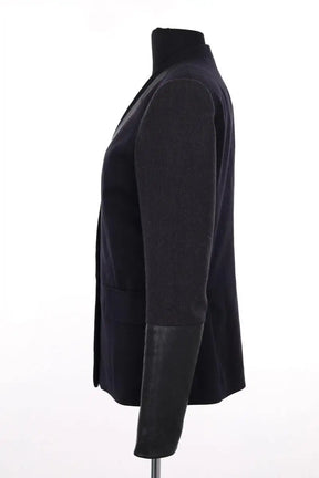 Blazer Maje Marine en Laine