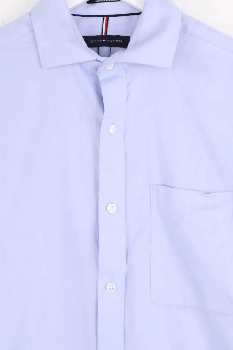 Chemise Tommy Hilfiger Bleu en Coton