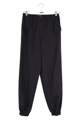 Pantalon Carot Joseph Noir en Soie, taille XS - Seconde Main