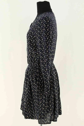 Robe Des Petits Hauts Marine en Coton