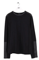 T-shirt Prada Noir en Cuir, taille XXL - Seconde Main