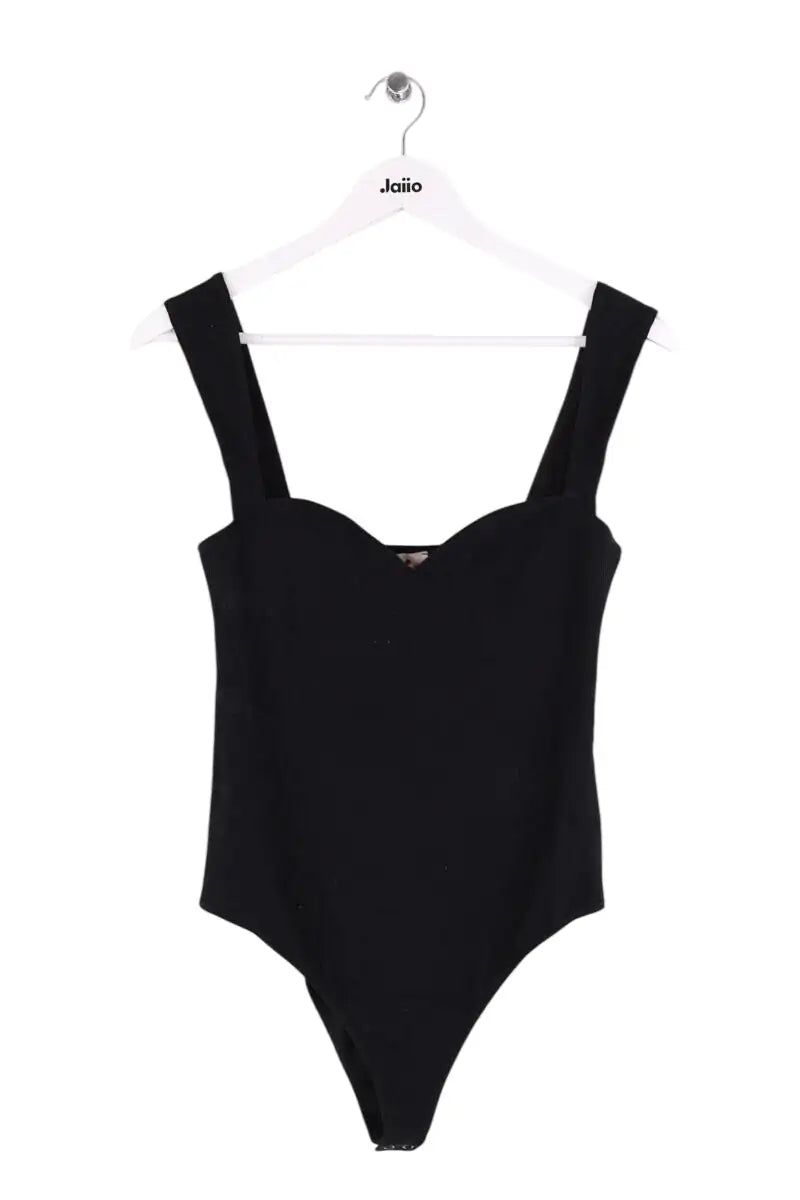 Top Flair Noir en Synthétique, taille L - Seconde Main
