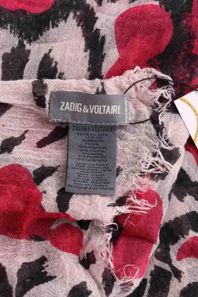 Écharpe Zadig & Voltaire Multicolore en Synthétique
