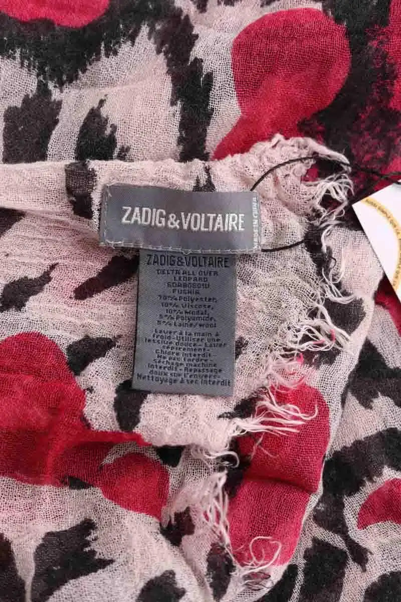 Écharpe Zadig & Voltaire Multicolore en Synthétique