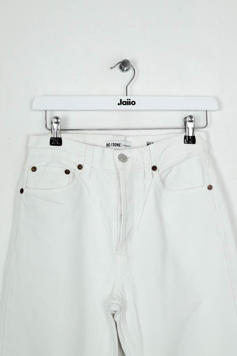 Jean droit RE/DONE  Blanc