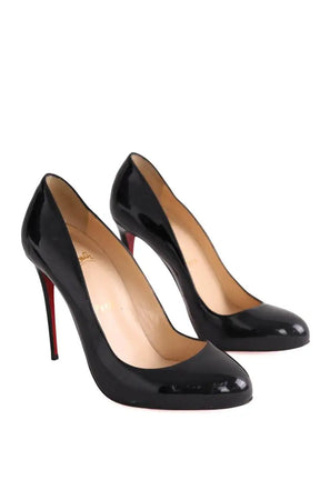 Talons Christian Louboutin Noir en Cuir verni