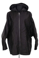 Manteau Rick Owens Noir en Synthétique, taille XL - Seconde Main