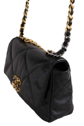 Sac à bandoulière Chanel Chanel 19 Noir en Cuir