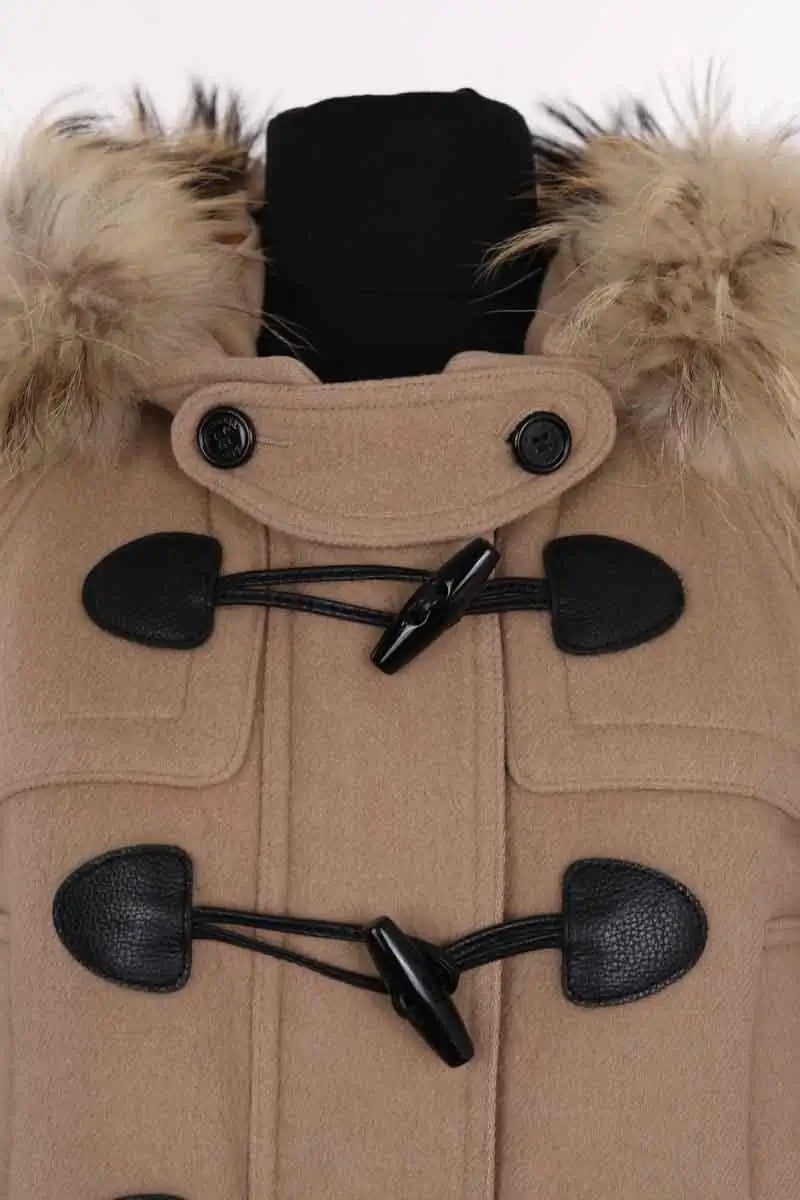 Manteau Burberry Camel en Laine